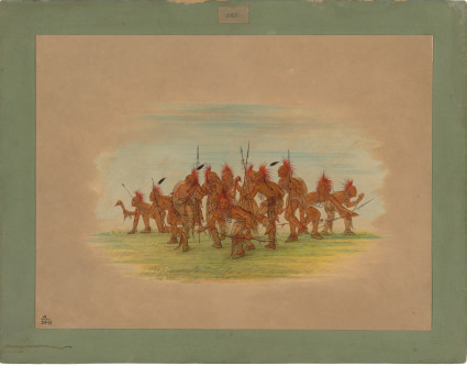 Danse de la découverte - Saukie - George Catlin