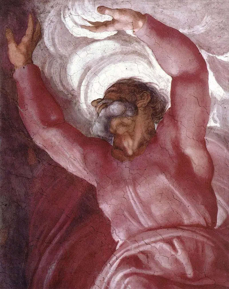 A Separação da Luz e das Trevas - Michelangelo