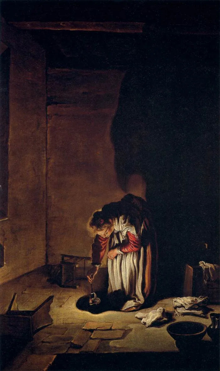 Parabole de la drachme perdue - Domenico Fetti