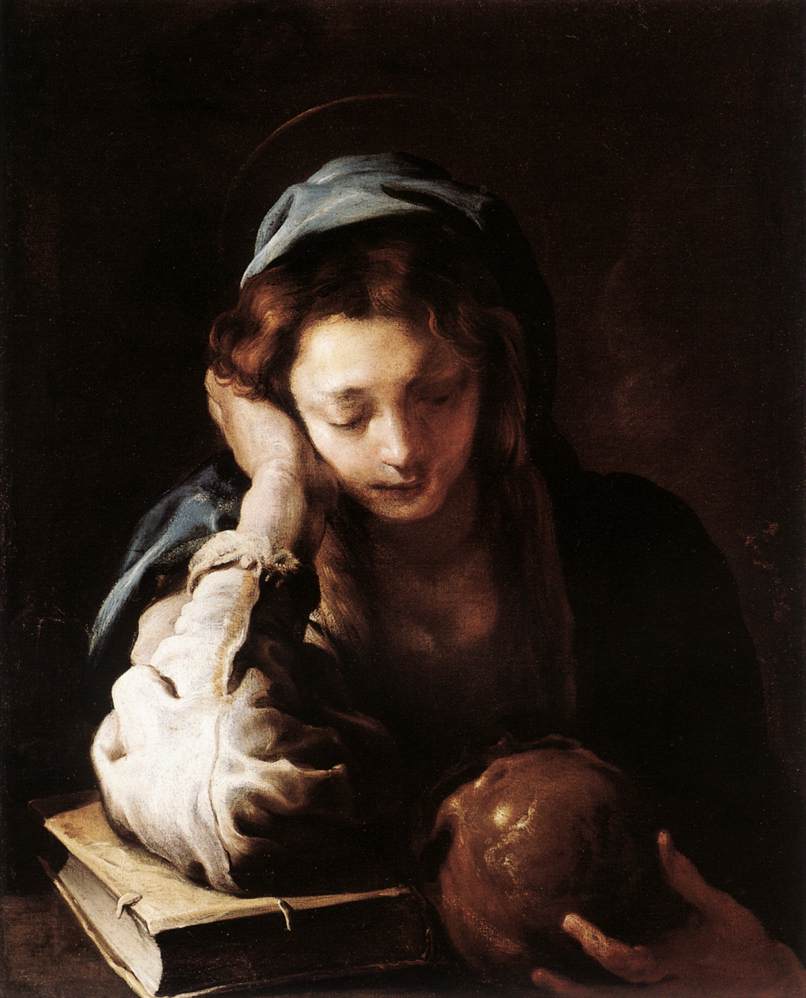 Sainte Marie-Madeleine repentante - Domenico Fetti