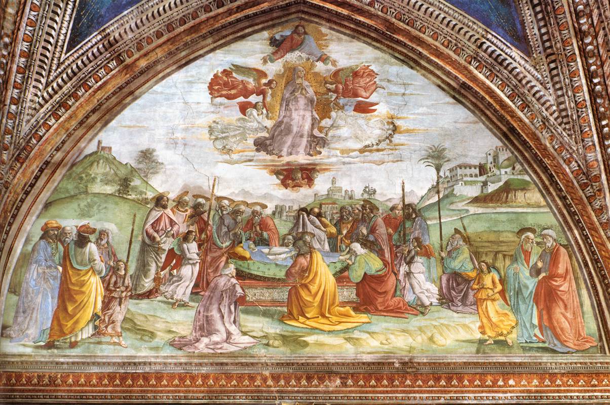 La Mort de la Vierge - Domenico Ghirlandaio