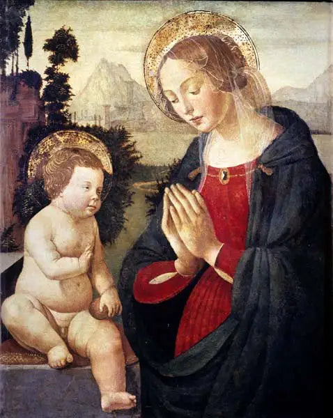 Adoração do Menino Jesus - Domenico Ghirlandaio
