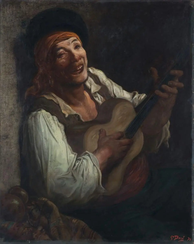 Guitarrista - Gustave Doré