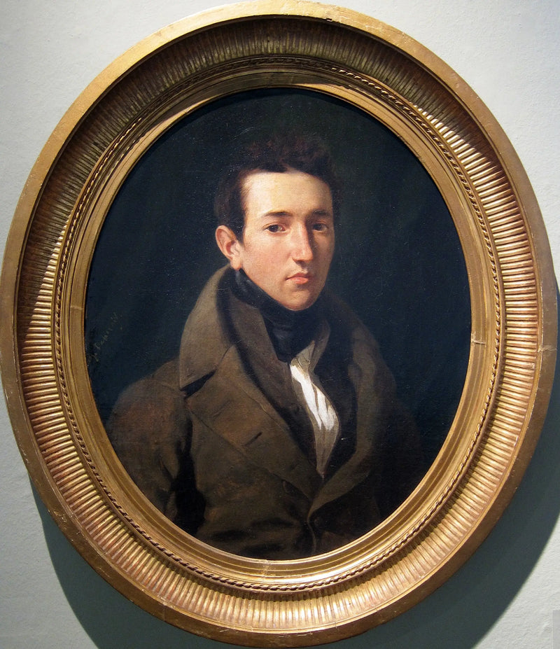 Retrato de Bellinger - Eugène Delacroix