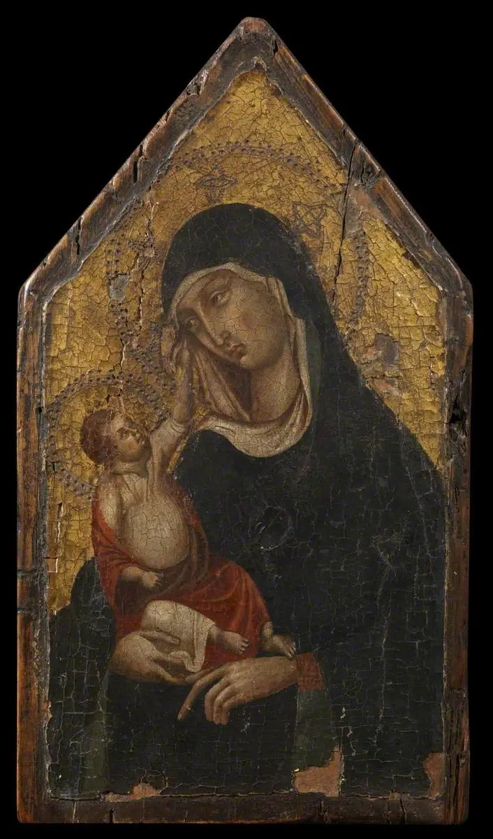 Virgem com o Menino - Duccio di Buoninsegna
