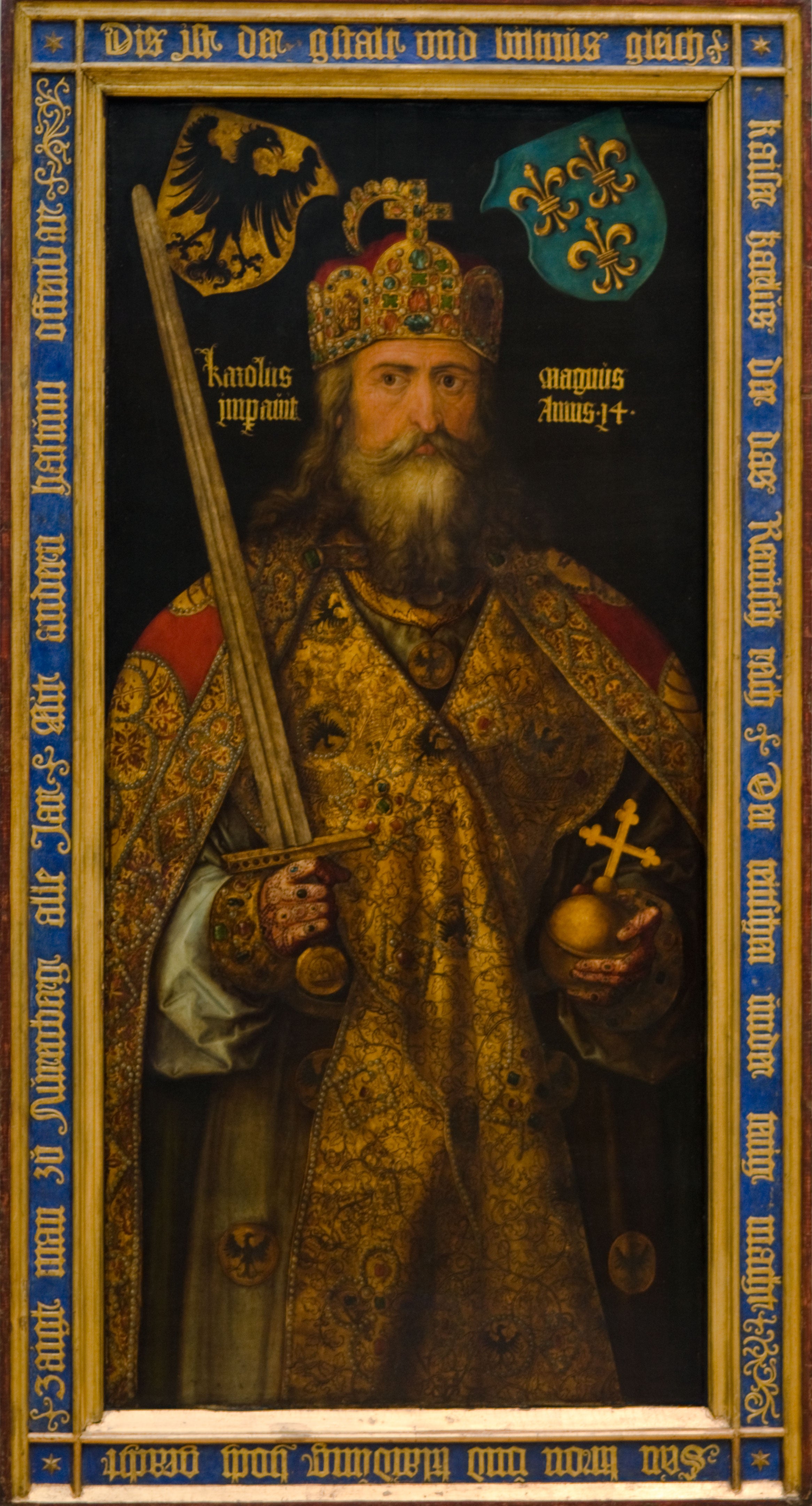 O imperador Carlos Magno - Albrecht Dürer