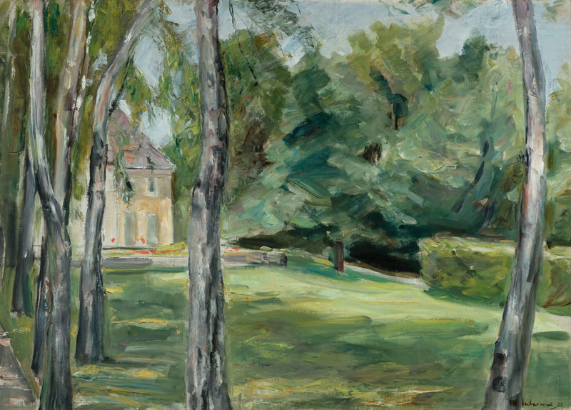 Casa no jardim (Dům v zahradě) - Max Liebermann