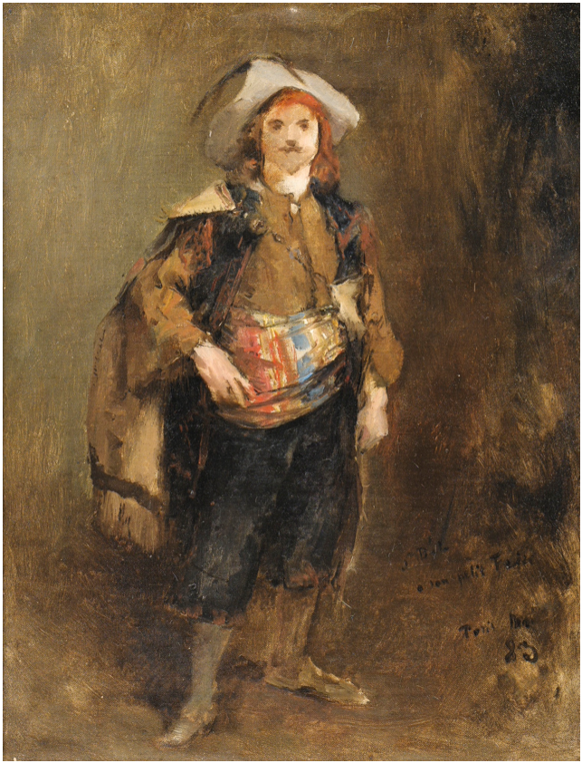 Émile déguisé en Cyrano - Jules Bastien-Lepage