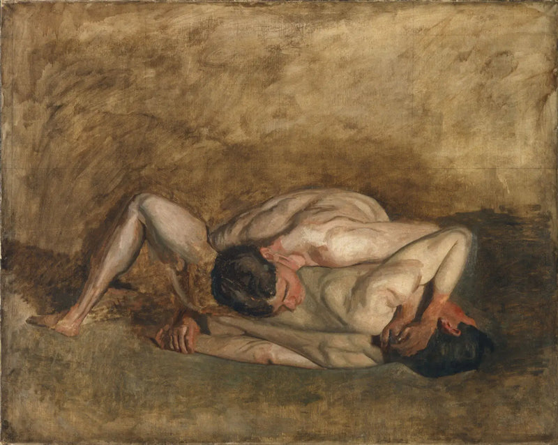 Lutadores - Thomas Eakins