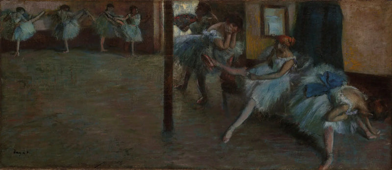 A repetição do balé - Edgar Degas