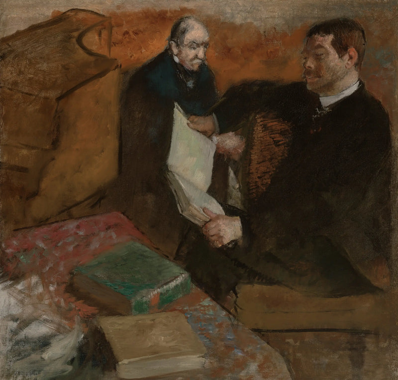 Os pagãos e o pai de Degas - Edgar Degas