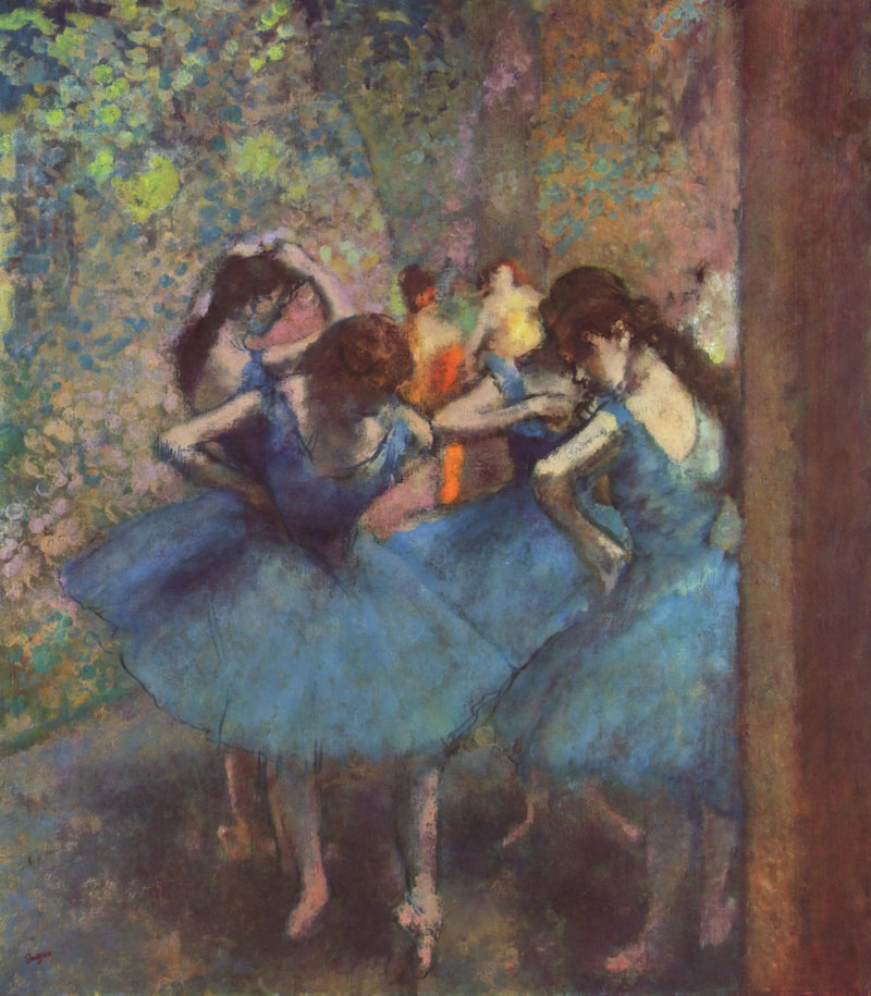 Dançarinas azuis - Edgar Degas