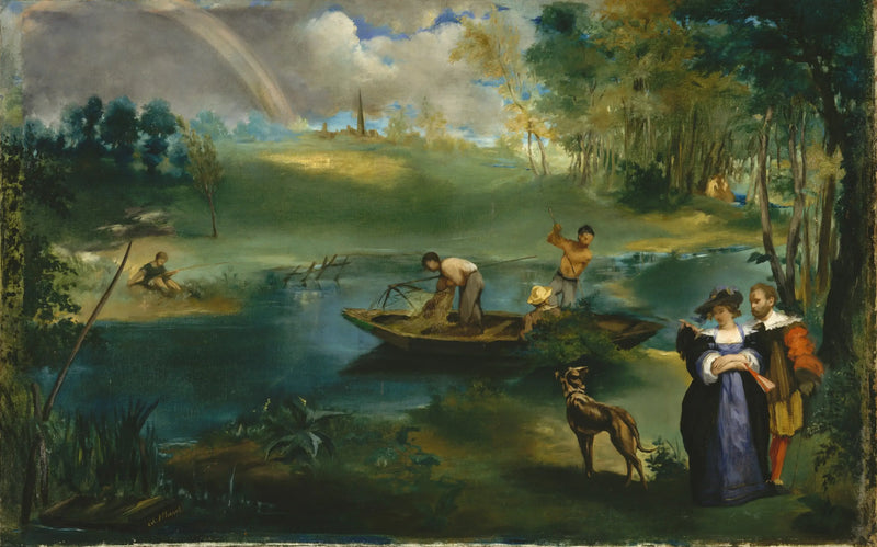A pesca - Édouard Manet