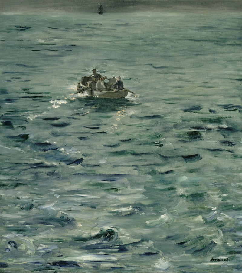 A Fuga de Rochefort - Édouard Manet