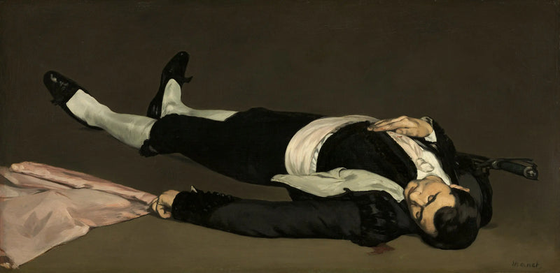 O Homem Morto - Édouard Manet