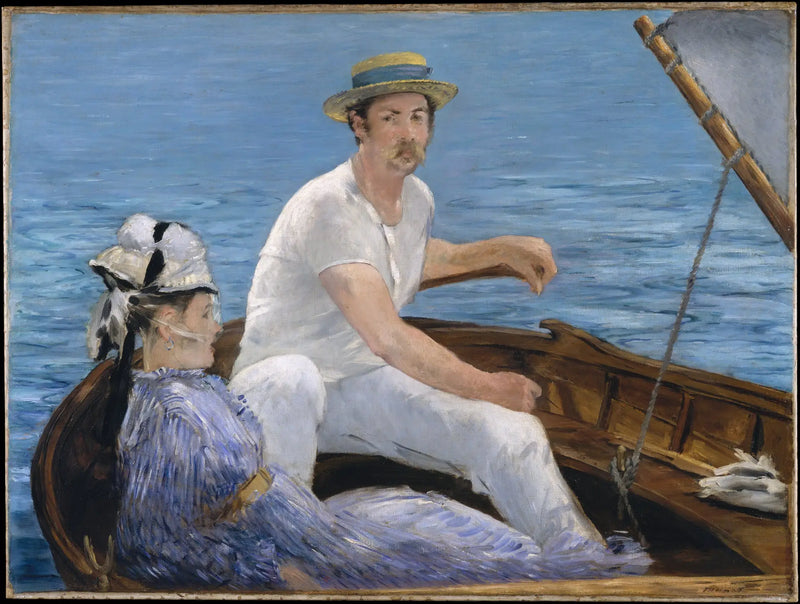 De barco - Édouard Manet