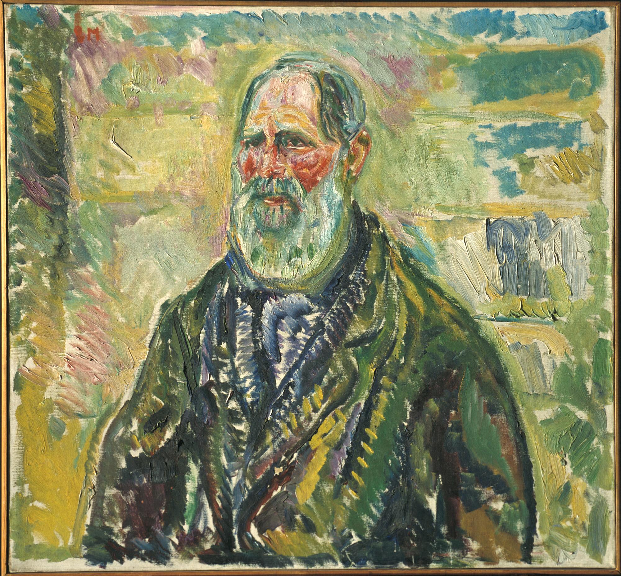 Reproduction du tableau « Børre Eriksen - Edvard Munch » par Alpha Reproduction en peinture à l’huile