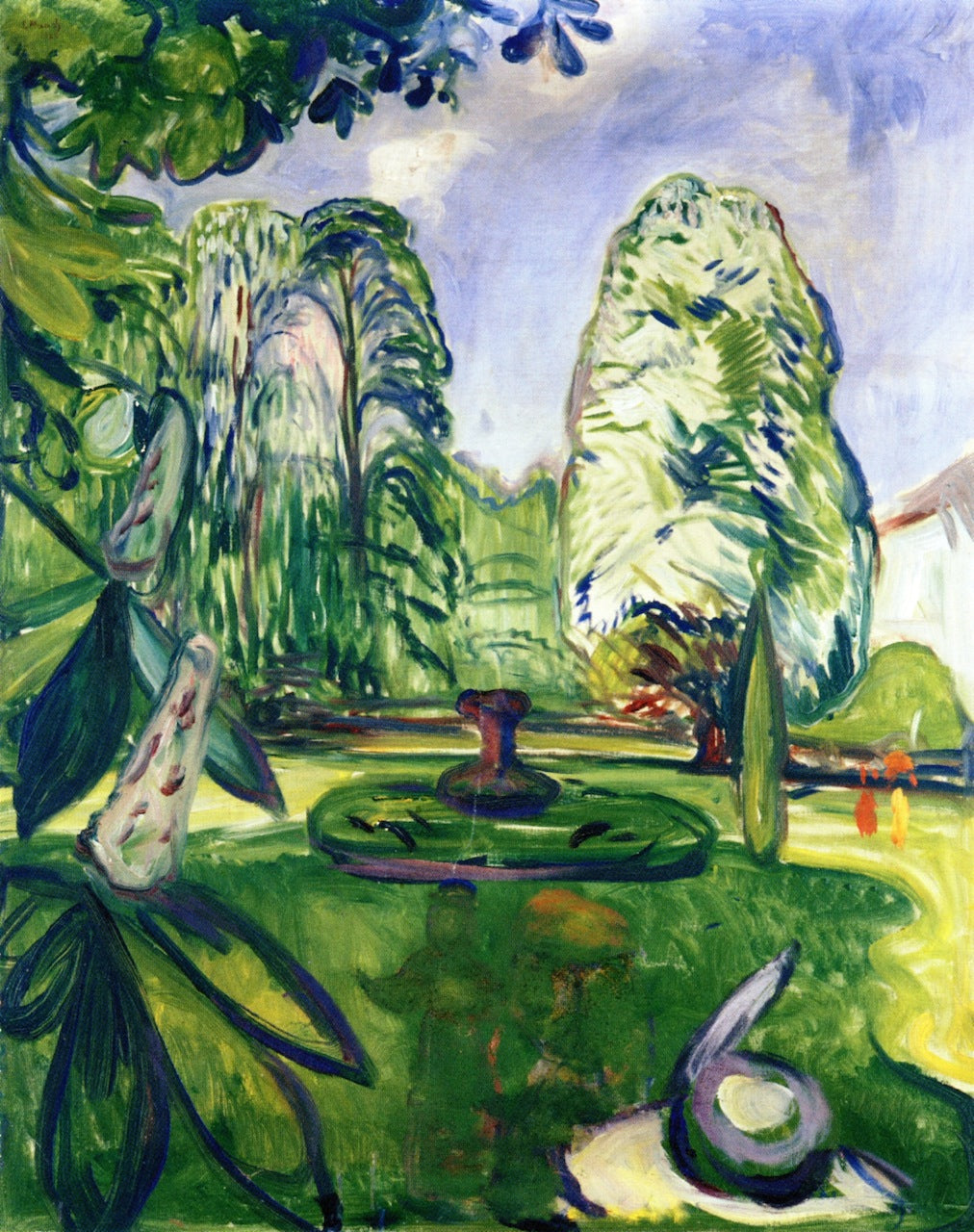 Reproduction du tableau « Noisetiers - Edvard Munch » par Alpha Reproduction en peinture à l’huile