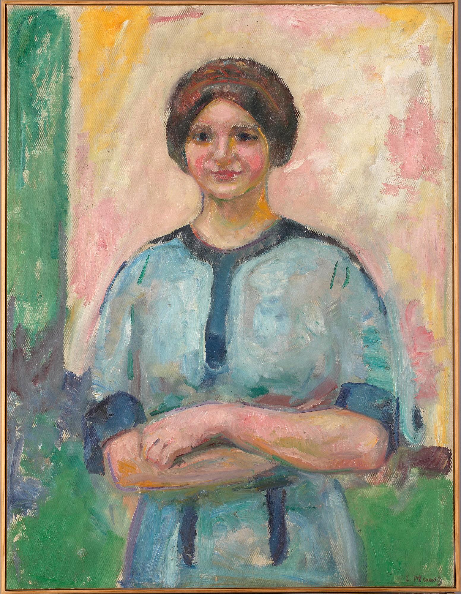 Reproduction du tableau « Ingeborg Kaurin - Edvard Munch » par Alpha Reproduction en peinture à l’huile