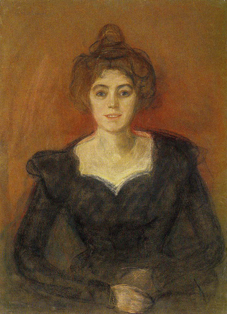 Reproduction du tableau « Minchen Torkildsen - Edvard Munch » par Alpha Reproduction en peinture à l’huile