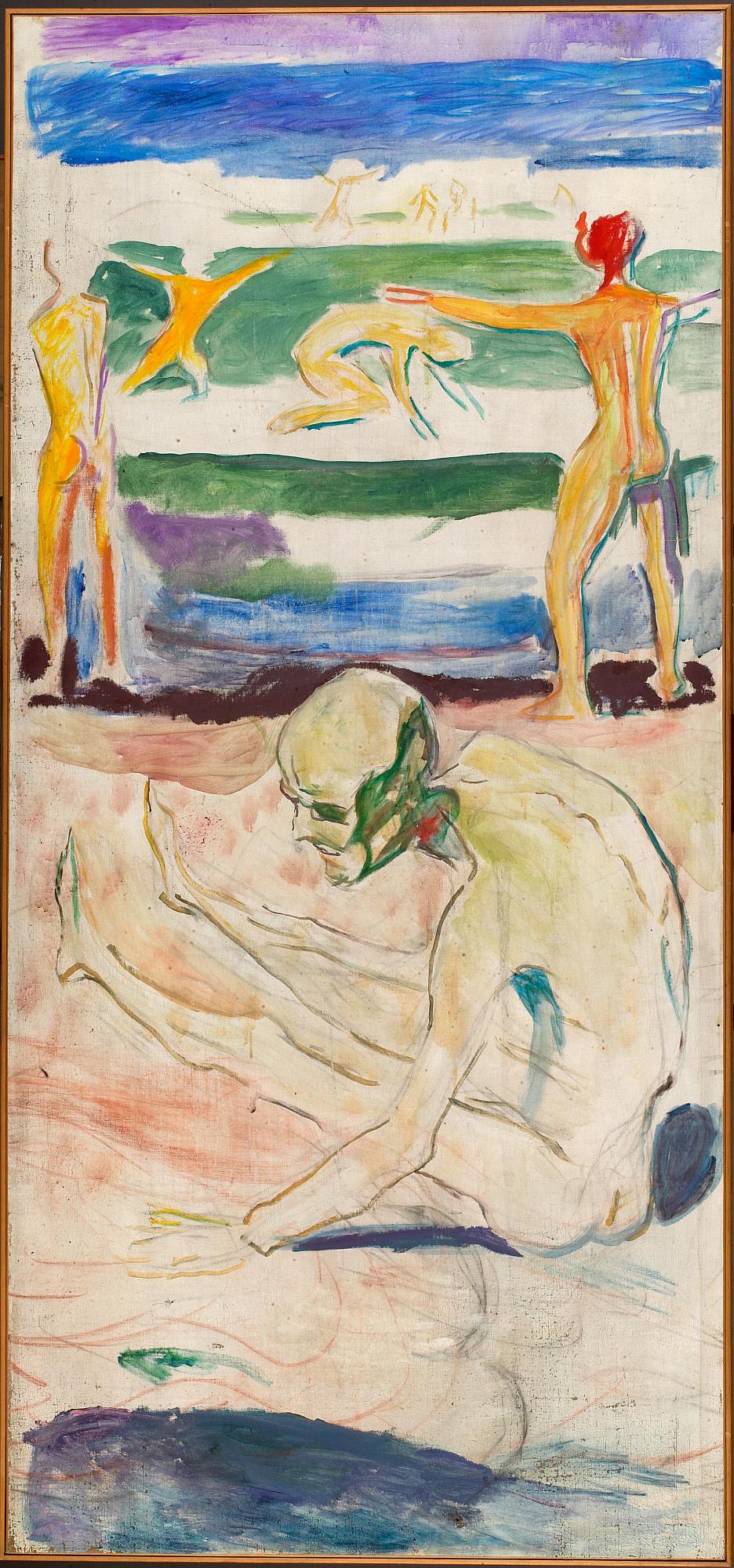 Reproduction du tableau « Vieil Homme - Edvard Munch » par Alpha Reproduction en peinture à l’huile