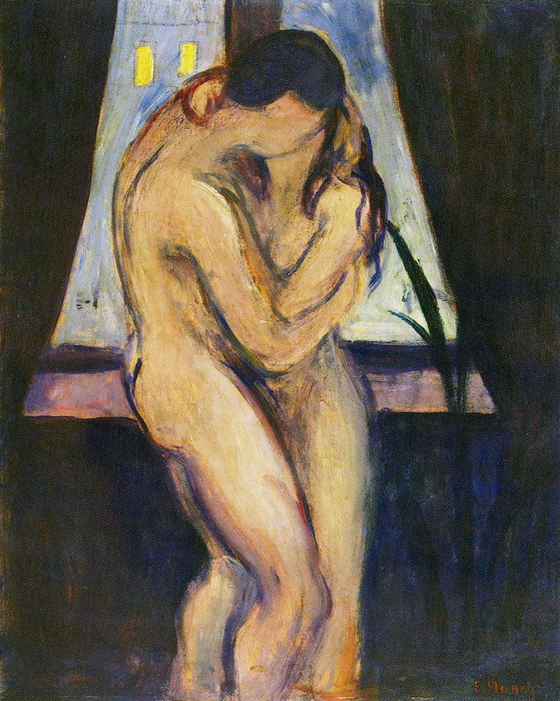 Reproduction du tableau « Le Baiser - Edvard Munch » par Alpha Reproduction en peinture à l’huile