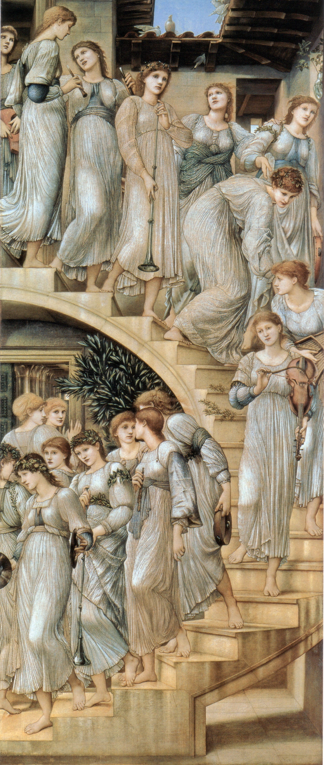 L'Escalier d'or - Edward Burne-Jones