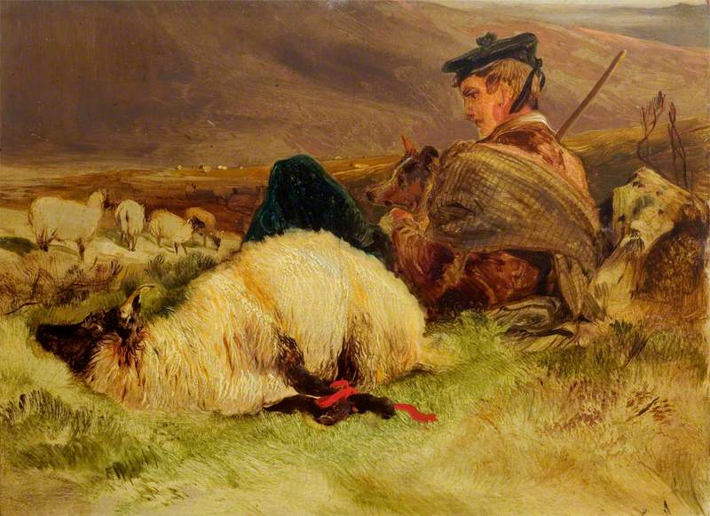 Croquis dans les Highlands - Edwin Henry Landseer
