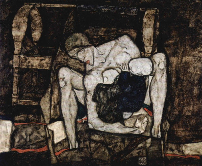 Mãe cega, ou A Mãe - Egon Schiele