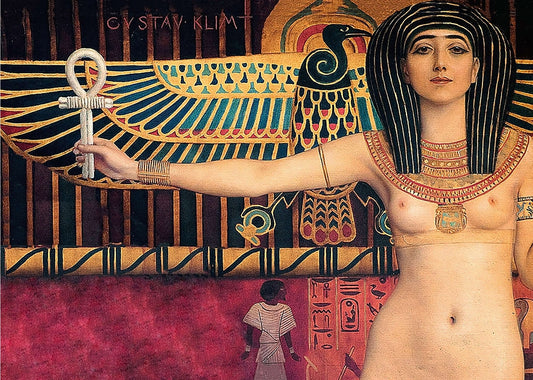 🏺 Egito Antigo – Ísis – Gustav Klimt (cerca de 1890-1891)