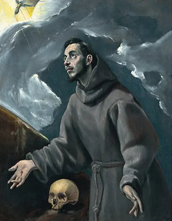 São Francisco recebendo os estigmas - El Greco
