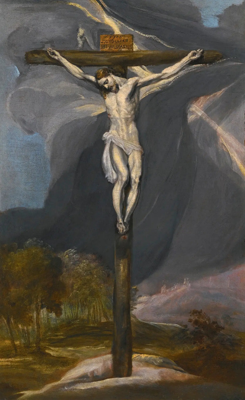 Cristo na cruz - El Greco