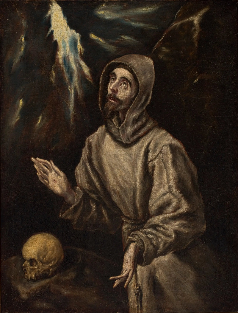 Êxtase de São Francisco recebendo os estigmas - El Greco