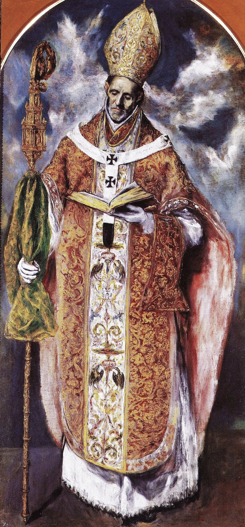 São Ildefonso de Tolède - El Greco