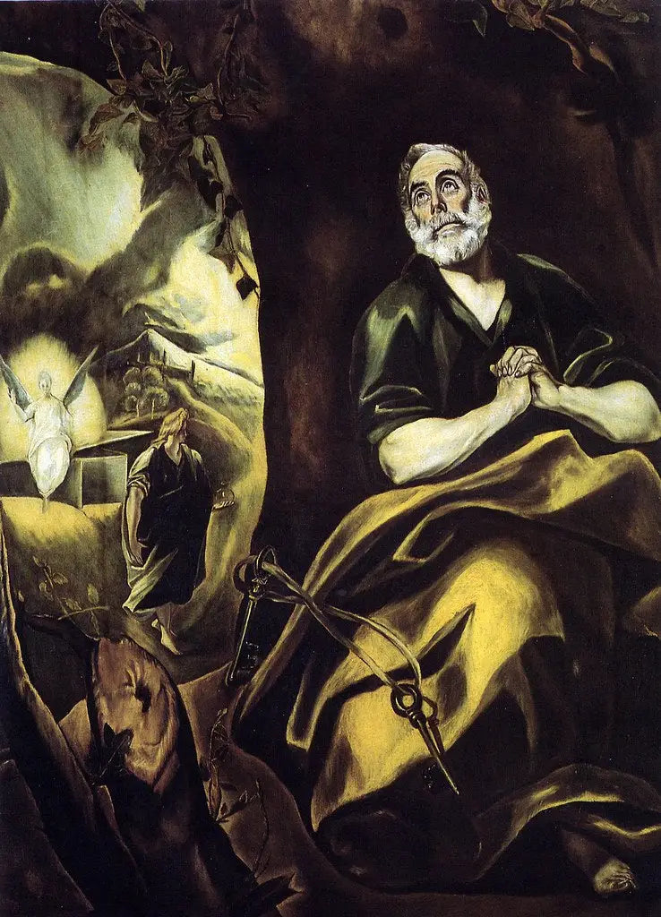 As lágrimas de São Pedro - El Greco