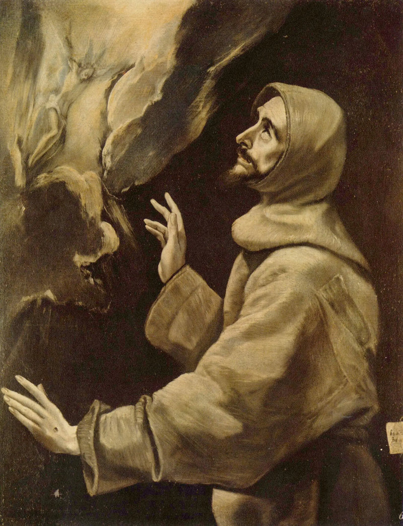 São Francisco recebendo os estigmas - El Greco