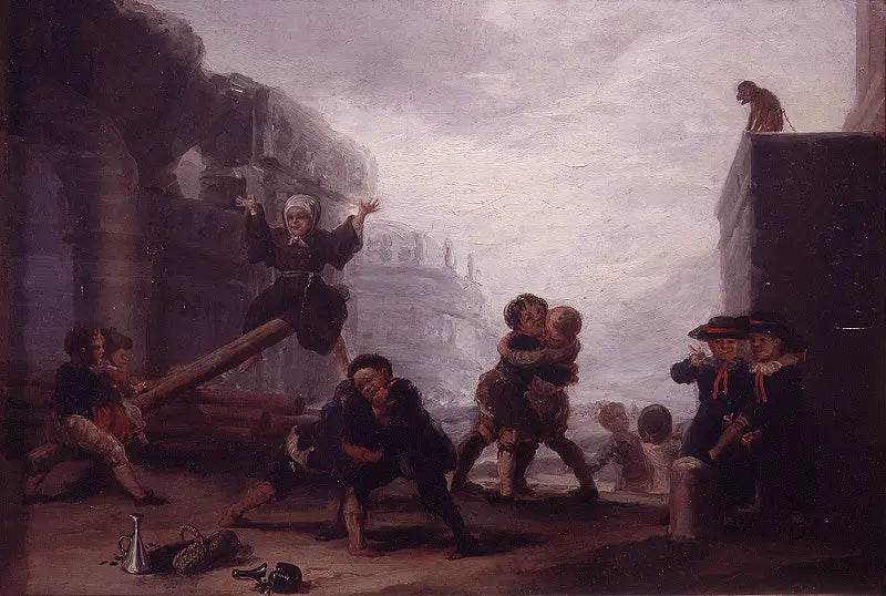 O Balanço - Francisco de Goya