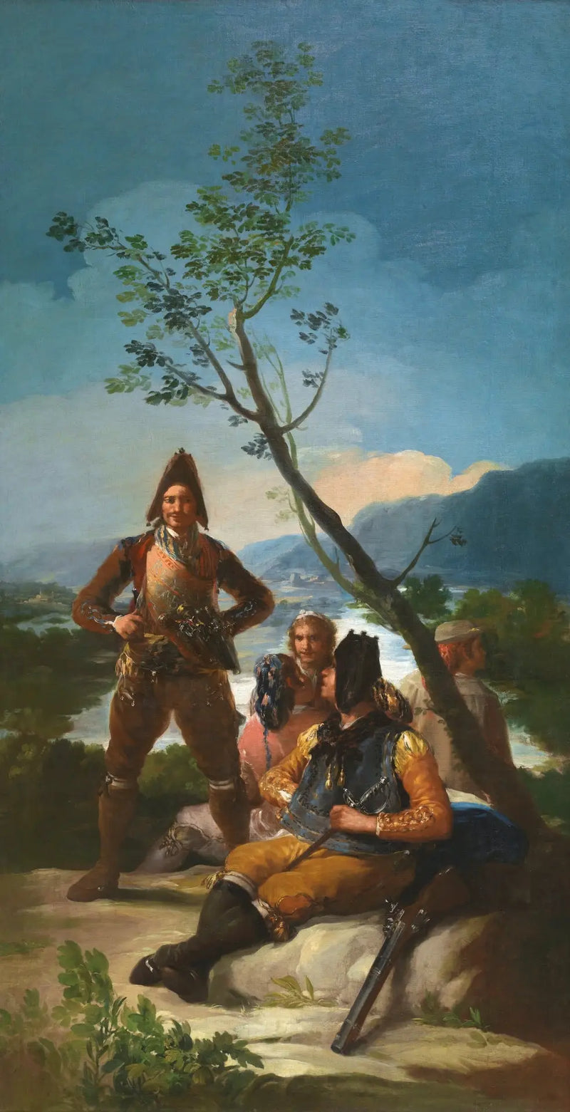 A reserva de tabaco - Francisco de Goya