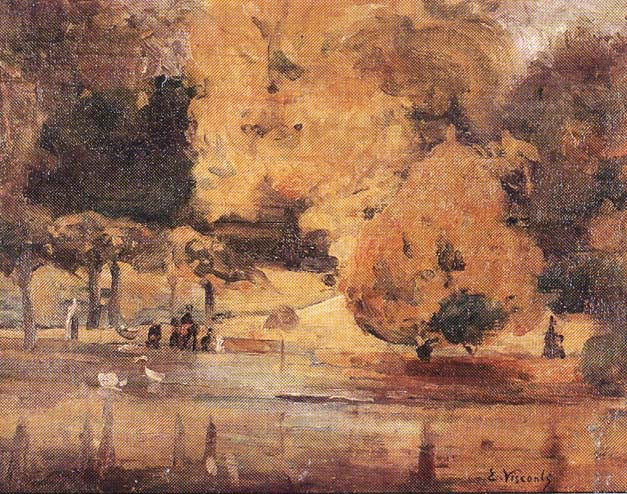 Parc Montsouris (Outono) - Eliseu Visconti