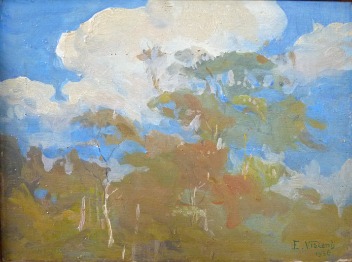 Céu em Teresópolis - Eliseu Visconti