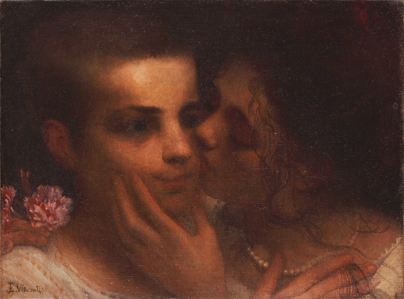 O Beijo - Eliseu Visconti