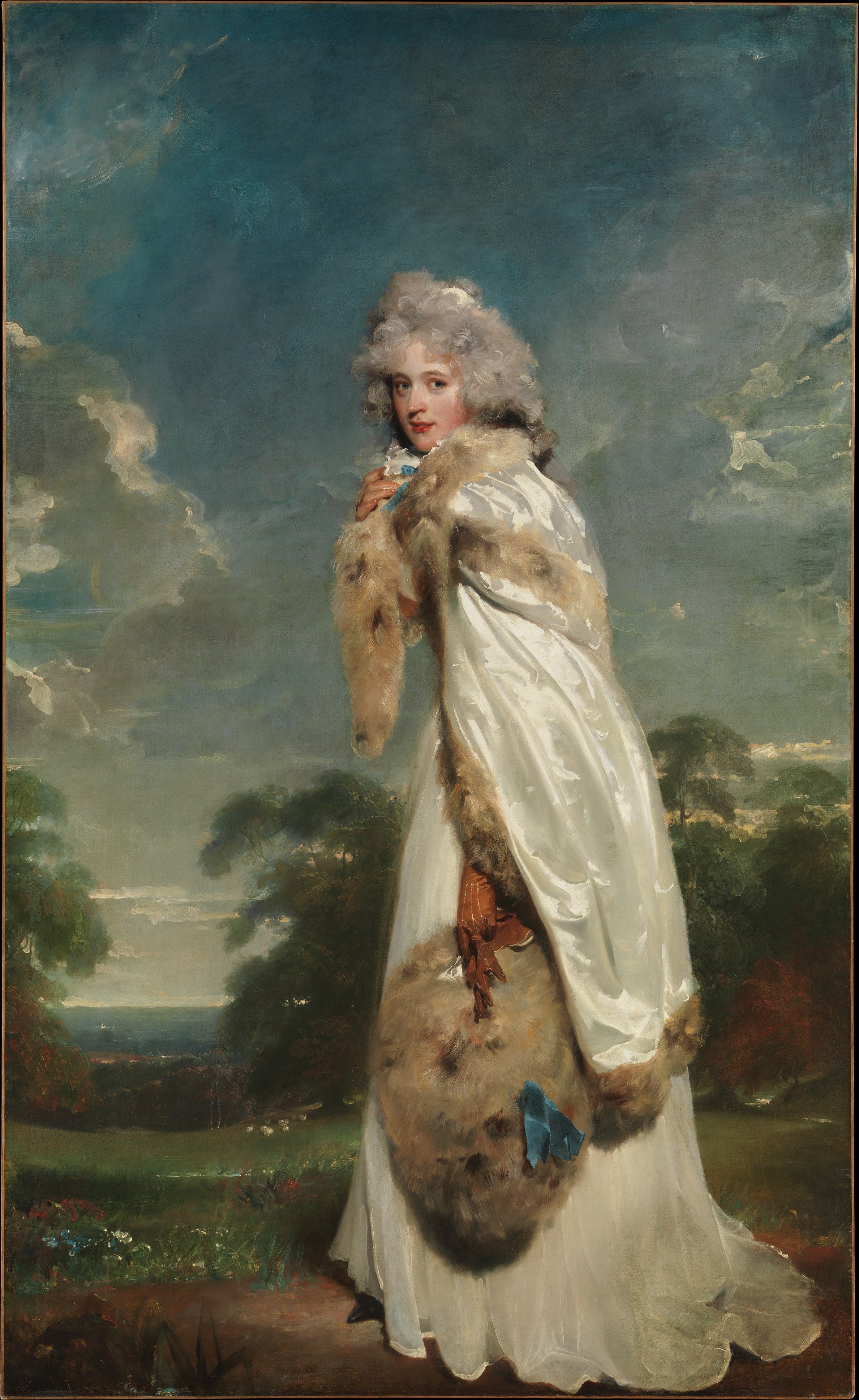 Elizabeth Farren, future comtesse de Derby - Thomas Lawrence