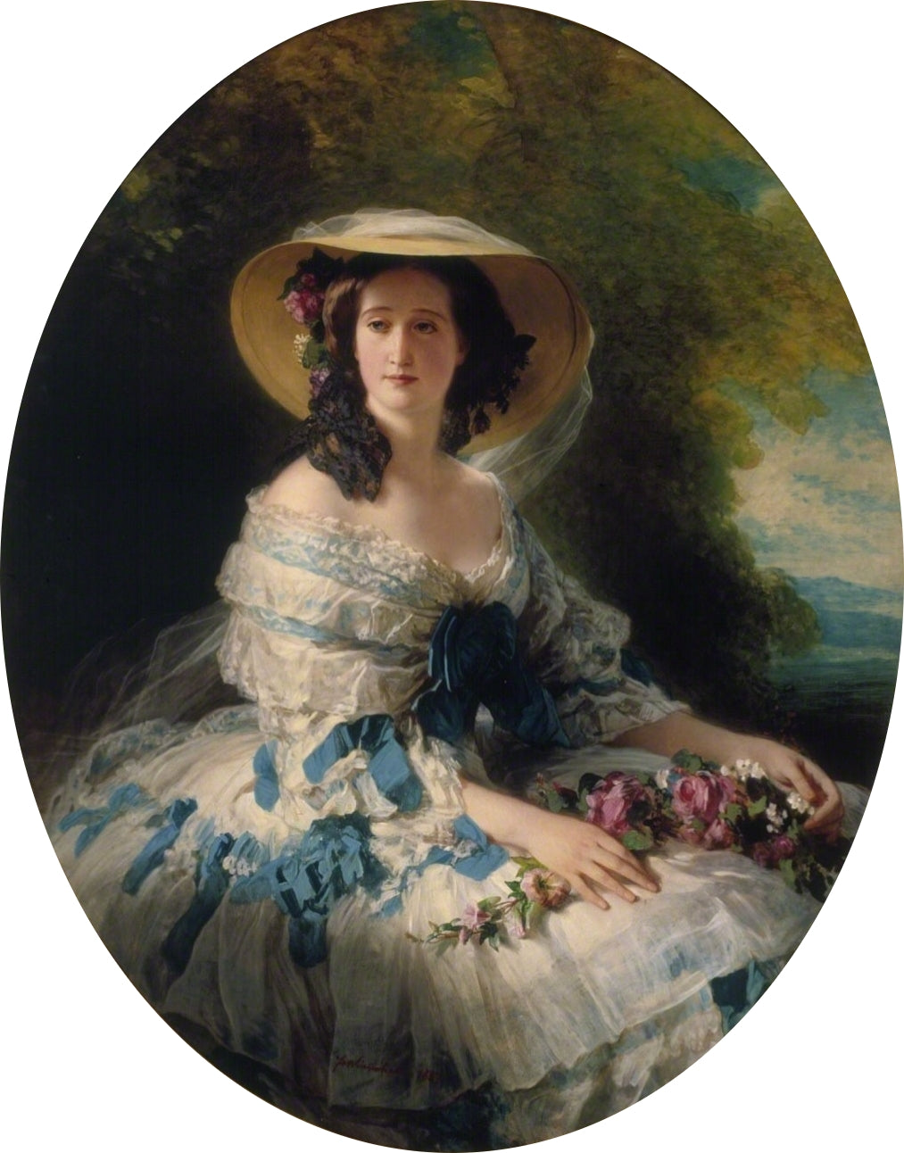 Portrait de l'impératrice Eugénie - Franz Xaver Winterhalter