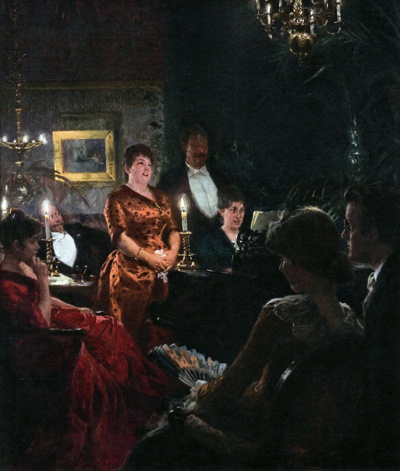 Um dueto - Peder Severin Krøyer