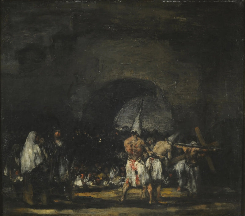 Cena das disciplinas - Francisco de Goya