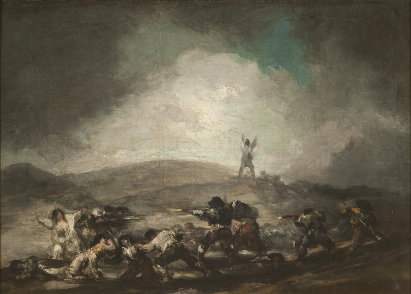 Cena de guerra - Francisco de Goya