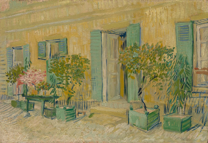 Exterior de um Restaurante em Asnières - Vincent van Gogh