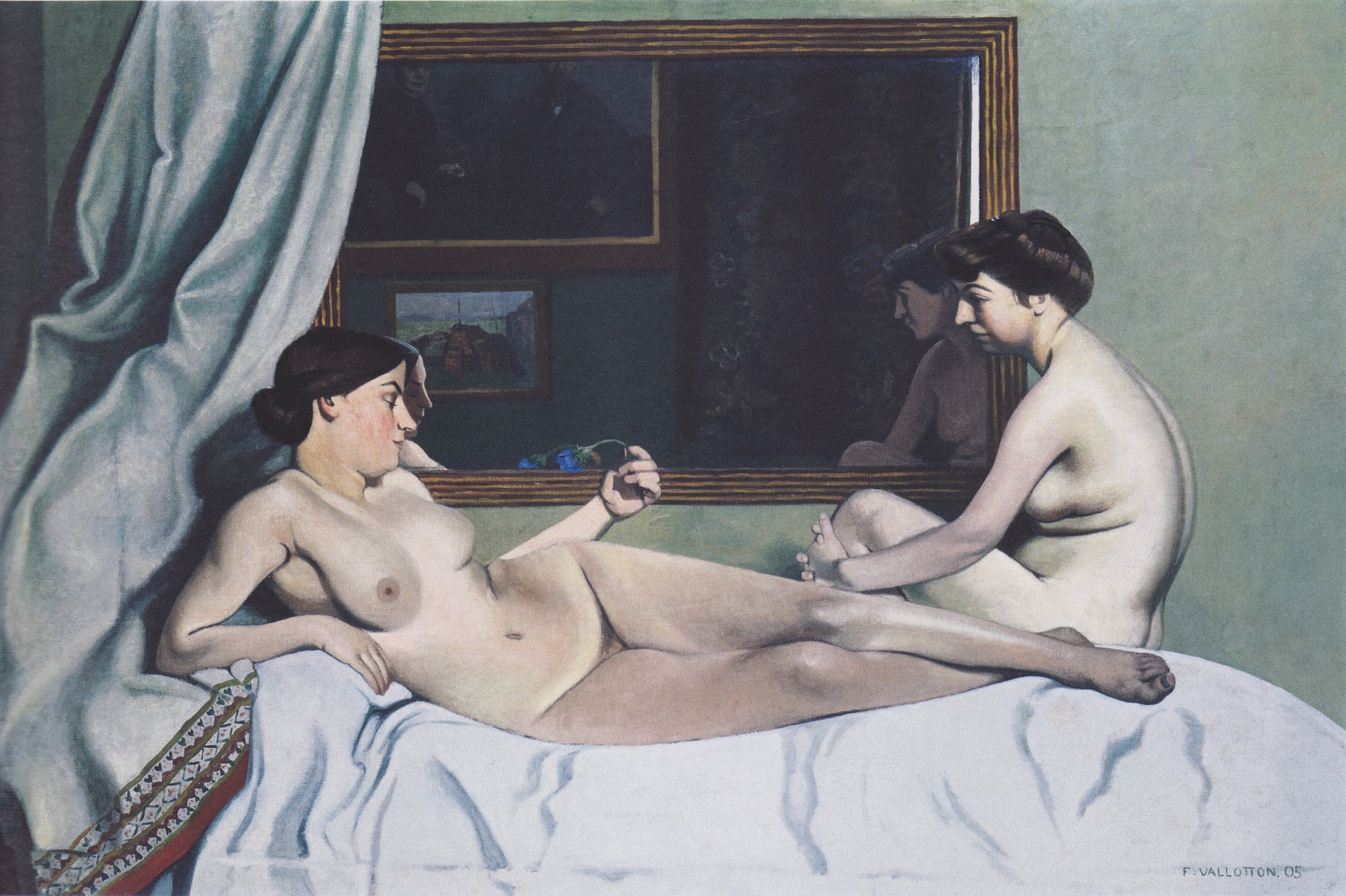 Le Repos des modèles - Félix Vallotton