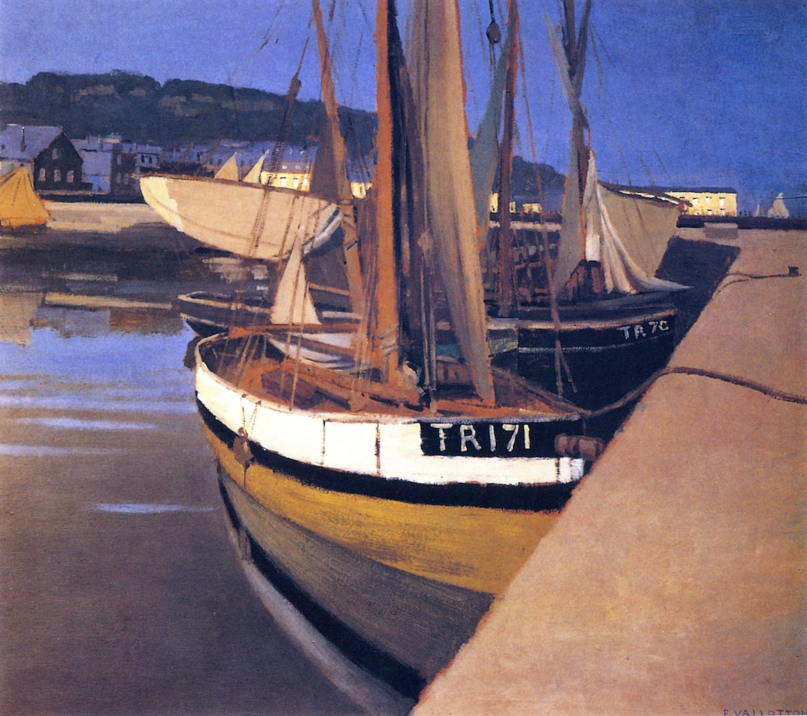 Un port - Félix Vallotton