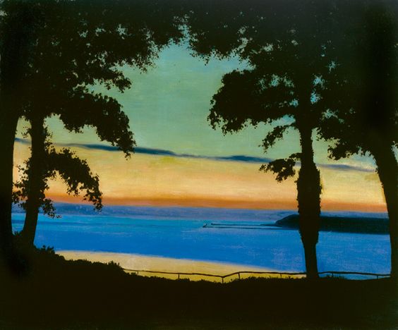 Soir, Côte de Grâce - Félix Vallotton